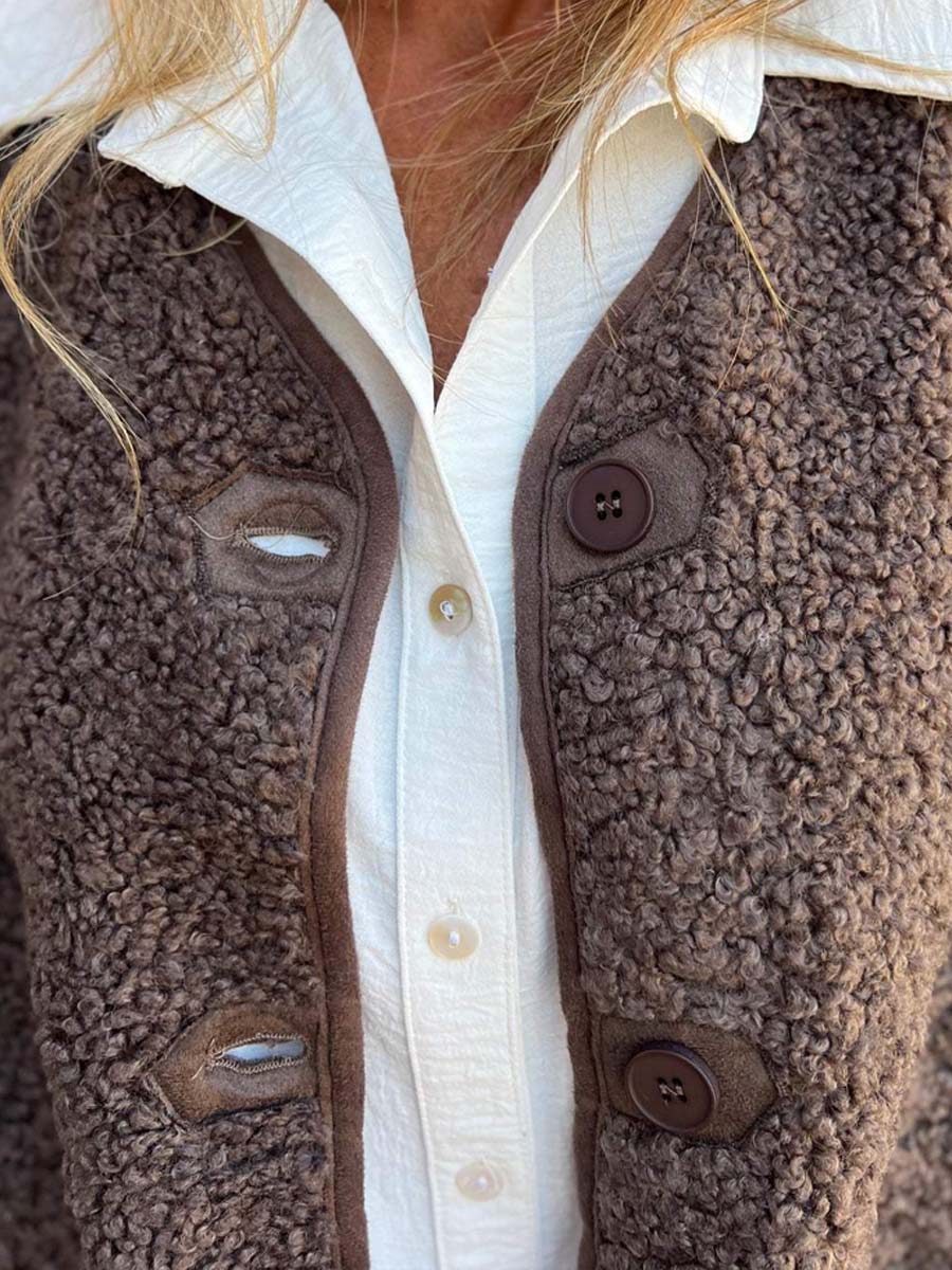 Women's Polar Fleece Button Vest