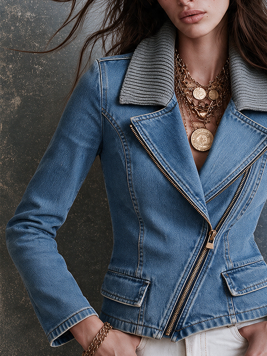 Bohemian Rider Denim Jacket