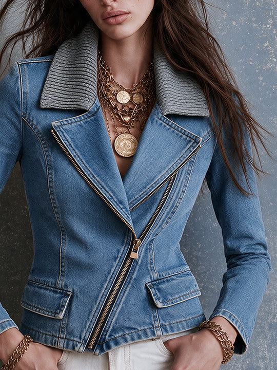 Bohemian Rider Denim Jacket
