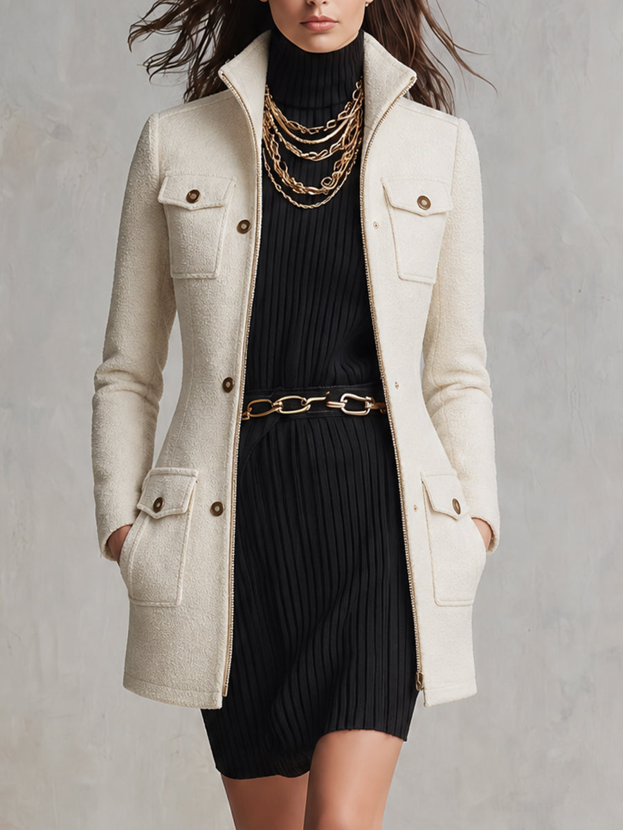Ivory Nomad Utility Coat