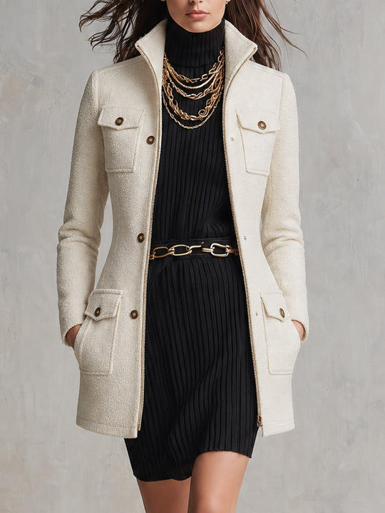 Ivory Nomad Utility Coat