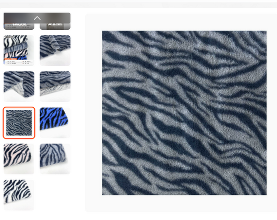 Indigo Nomad Zebra-Knit Vest