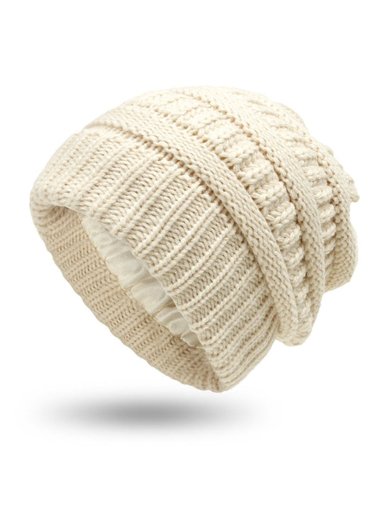 Protect Your Hair Style and Keep Warm with Wool Knitted Hat