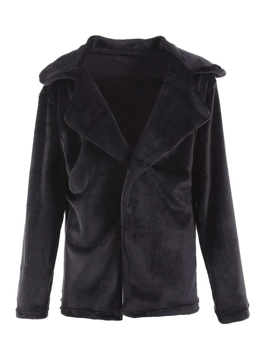 Plush Soft Warm Faux Fur Jacket