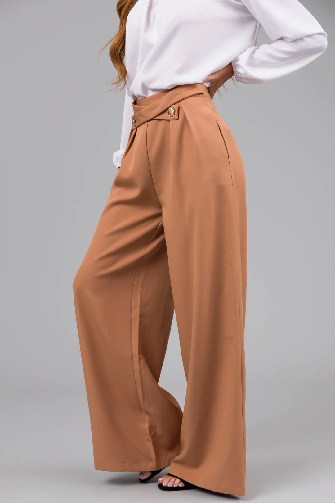 Casual Fashionable Loose Straight Pants 71139444