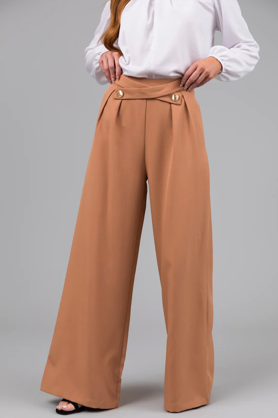 Casual Fashionable Loose Straight Pants 71139444