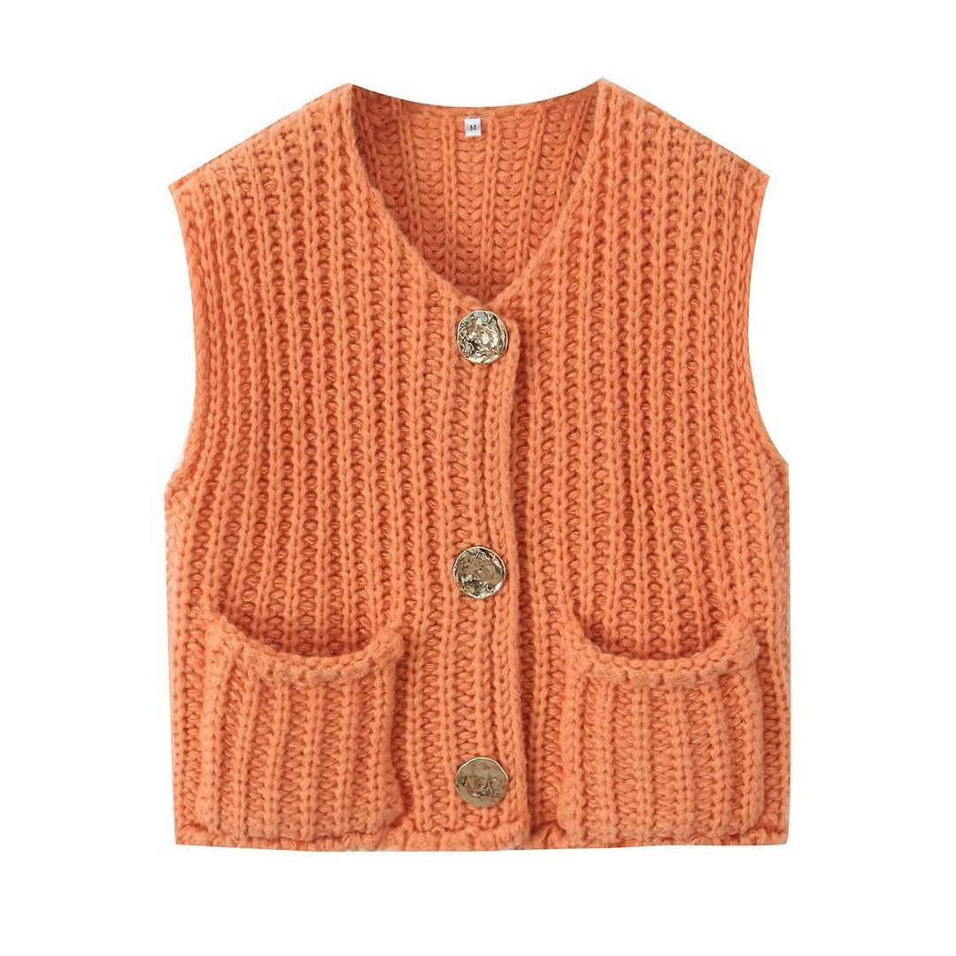 Chunky Knit Vest