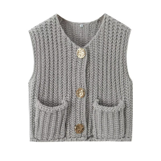 Chunky Knit Vest