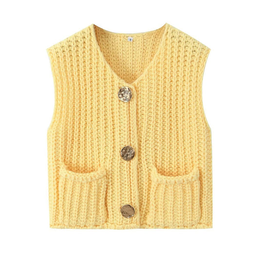 Chunky Knit Vest