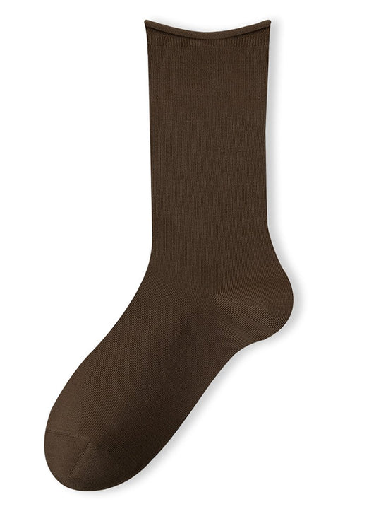 Autumn and Winter Long-staple Cotton Mid-tube Socks