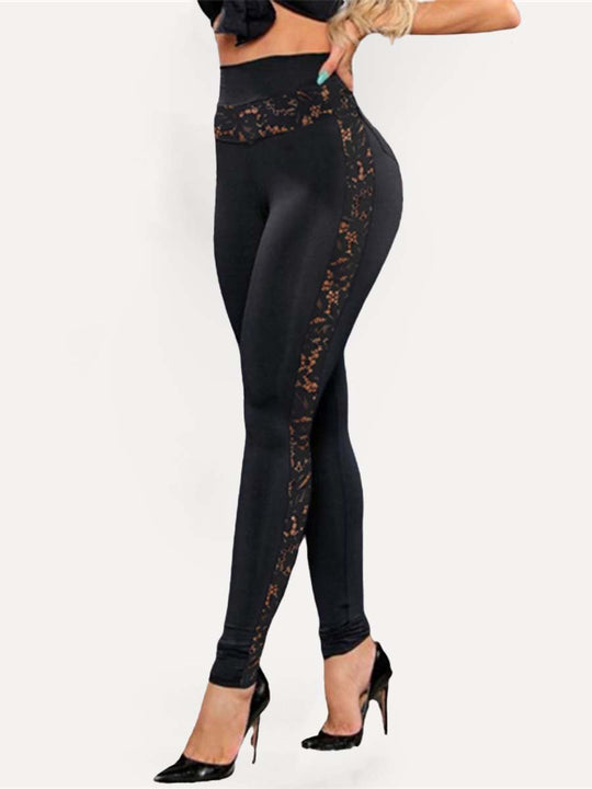 Women's Lace Patchwork Leggings