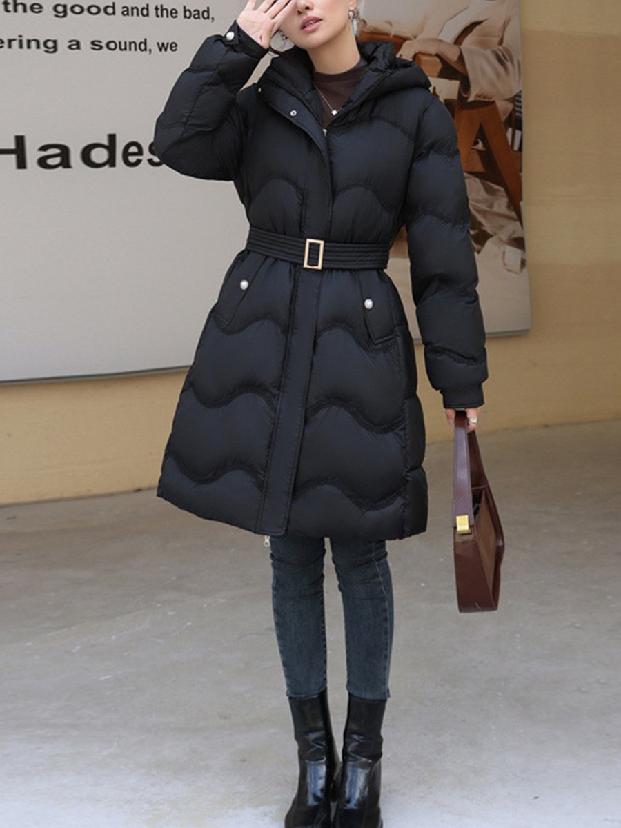 Fashionable and Elegant Waist-length Down Jacket