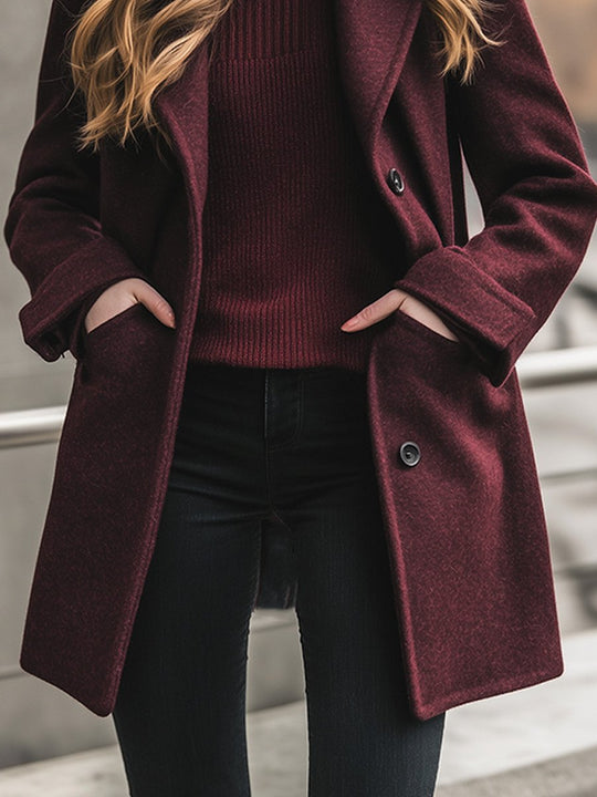 Fashion Retro Loose Classic Coat