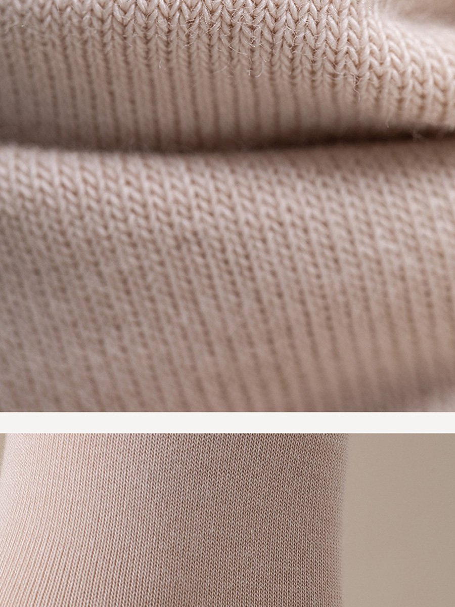 Autumn and Winter Long-staple Cotton Mid-tube Socks