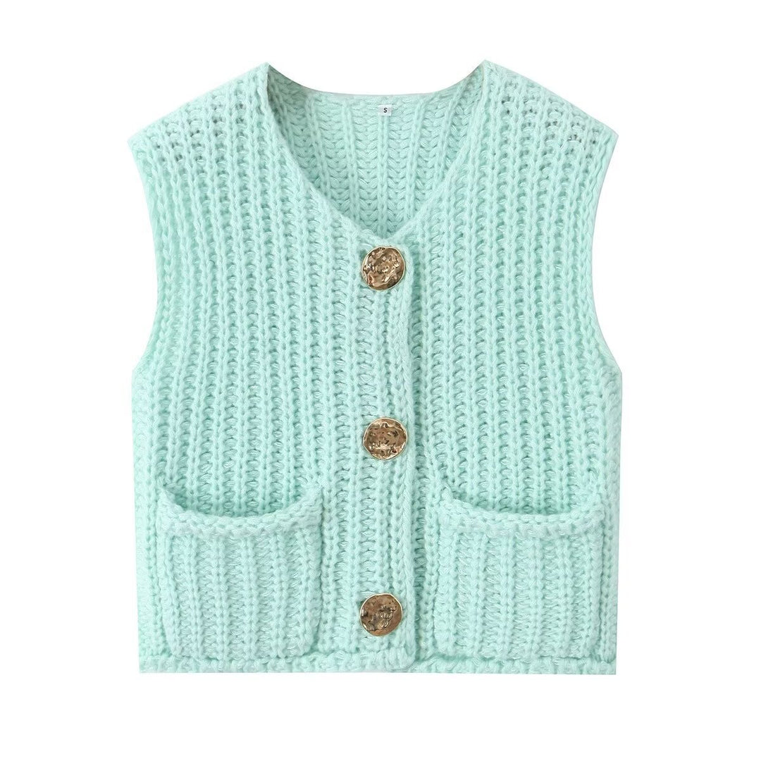 Chunky Knit Vest