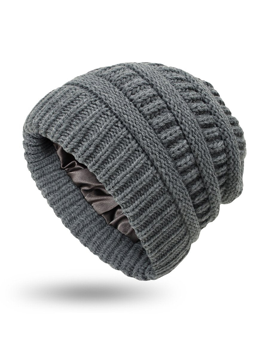 Protect Your Hair Style and Keep Warm with Wool Knitted Hat