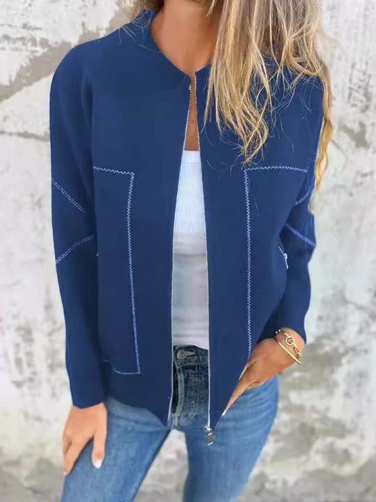 Women's Casual Zip-Up Jacket