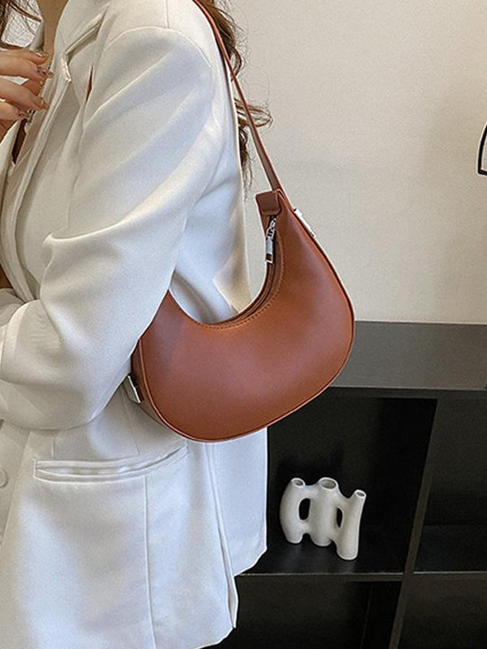 Versatile Textured Fashion Shoulder Bag