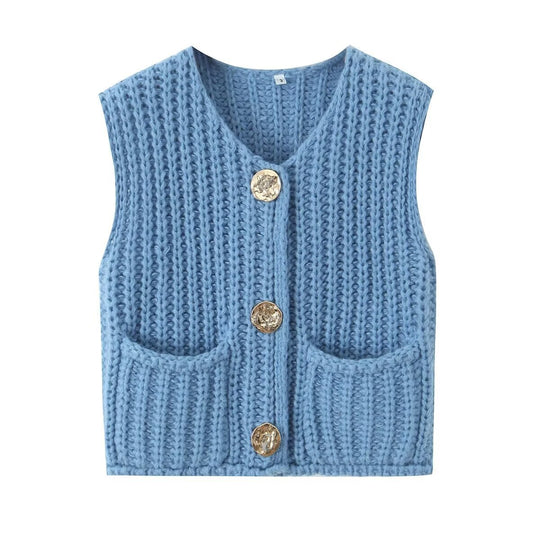 Chunky Knit Vest