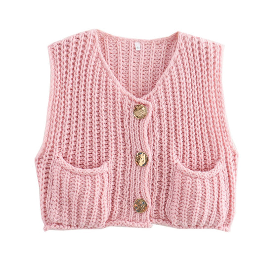 Chunky Knit Vest