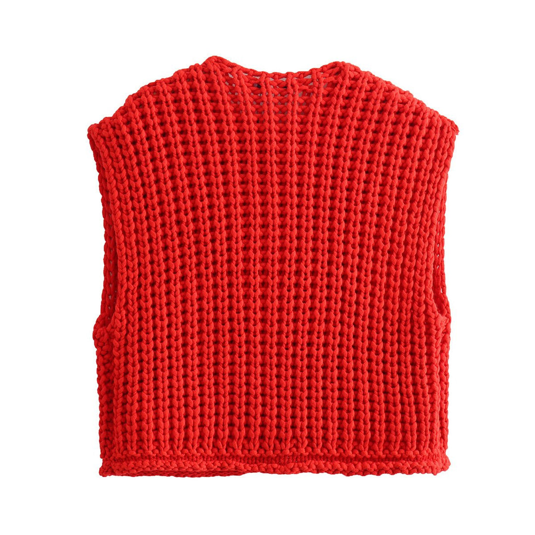 Chunky Knit Vest