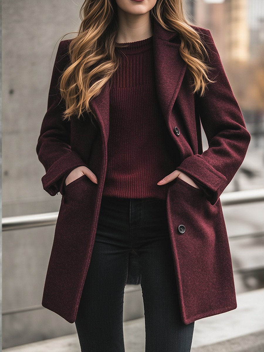 Fashion Retro Loose Classic Coat