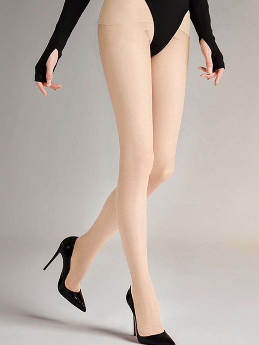 Anti-snagging and Durable Black Pantyhose