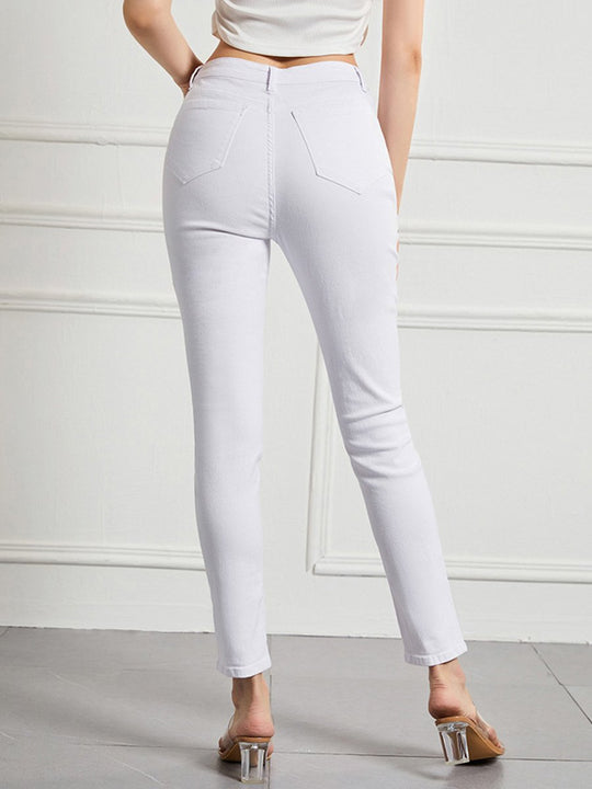 Women's Slim High Waist High Stretch Skinny Jeans