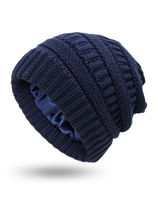 Protect Your Hair Style and Keep Warm with Wool Knitted Hat