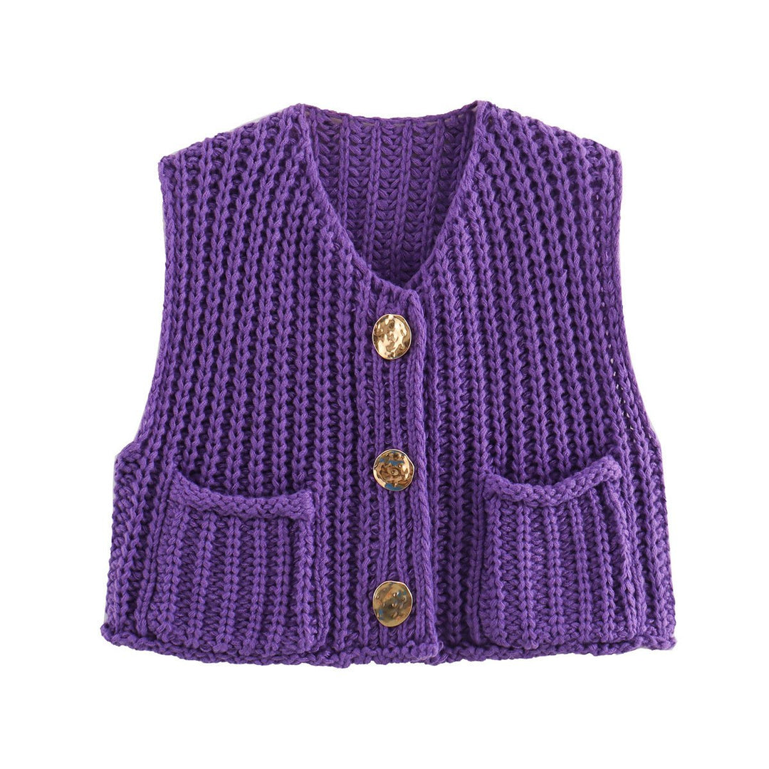 Chunky Knit Vest