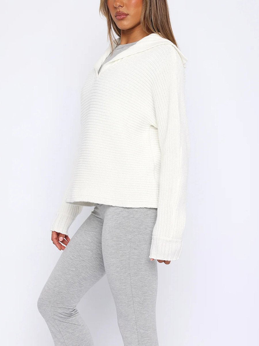 Casual All-match Long-sleeved Pullover Sweater