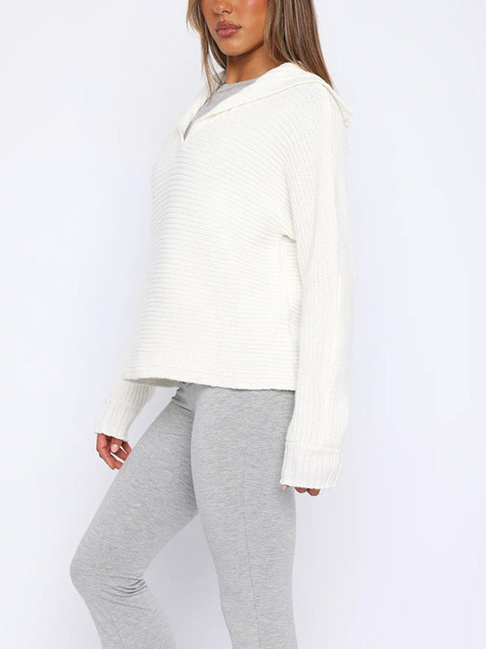 Casual All-match Long-sleeved Pullover Sweater