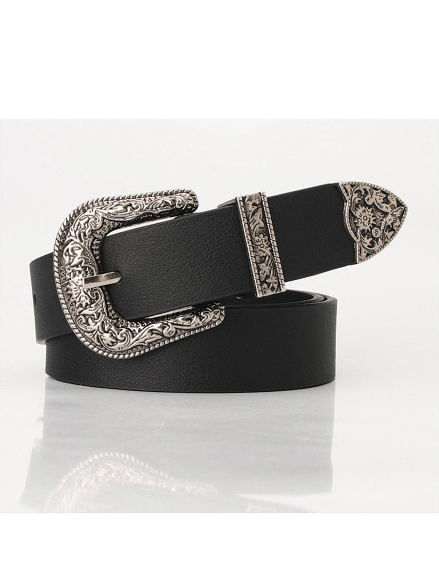 Women's Retro Pin Buckle Versatile Fashion Belt