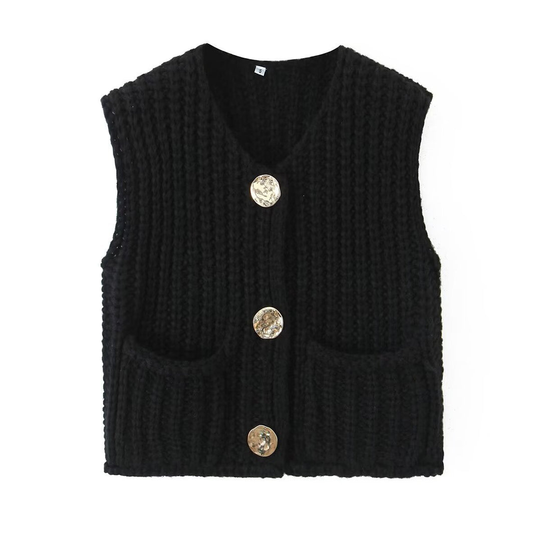 Chunky Knit Vest