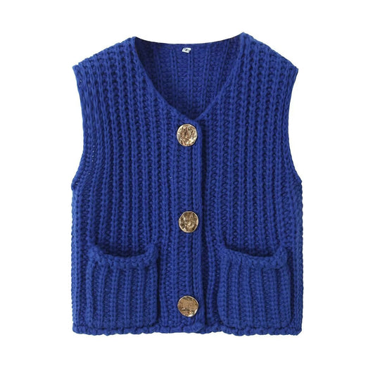 Chunky Knit Vest