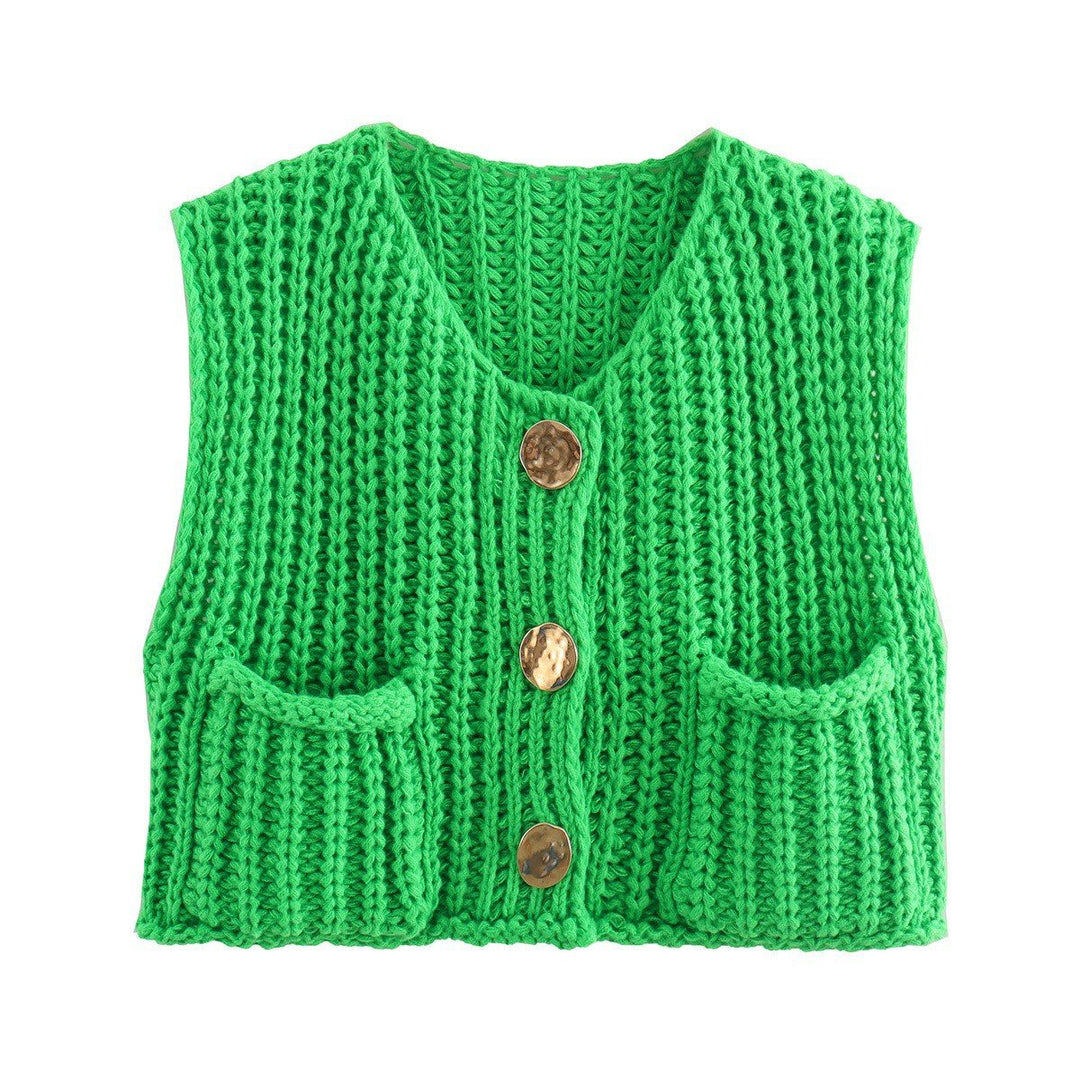 Chunky Knit Vest