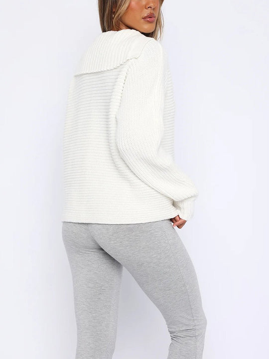 Casual All-match Long-sleeved Pullover Sweater