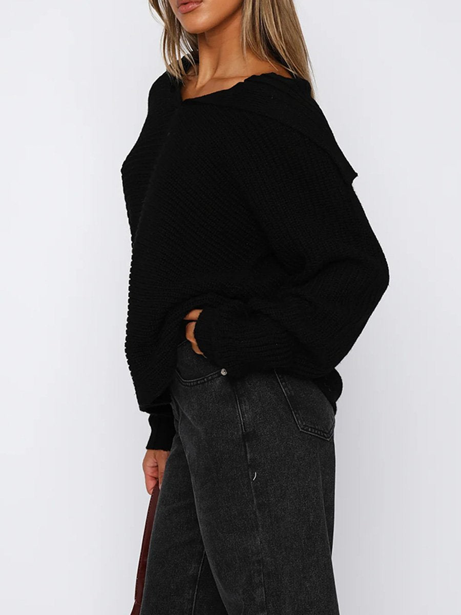 Casual All-match Long-sleeved Pullover Sweater