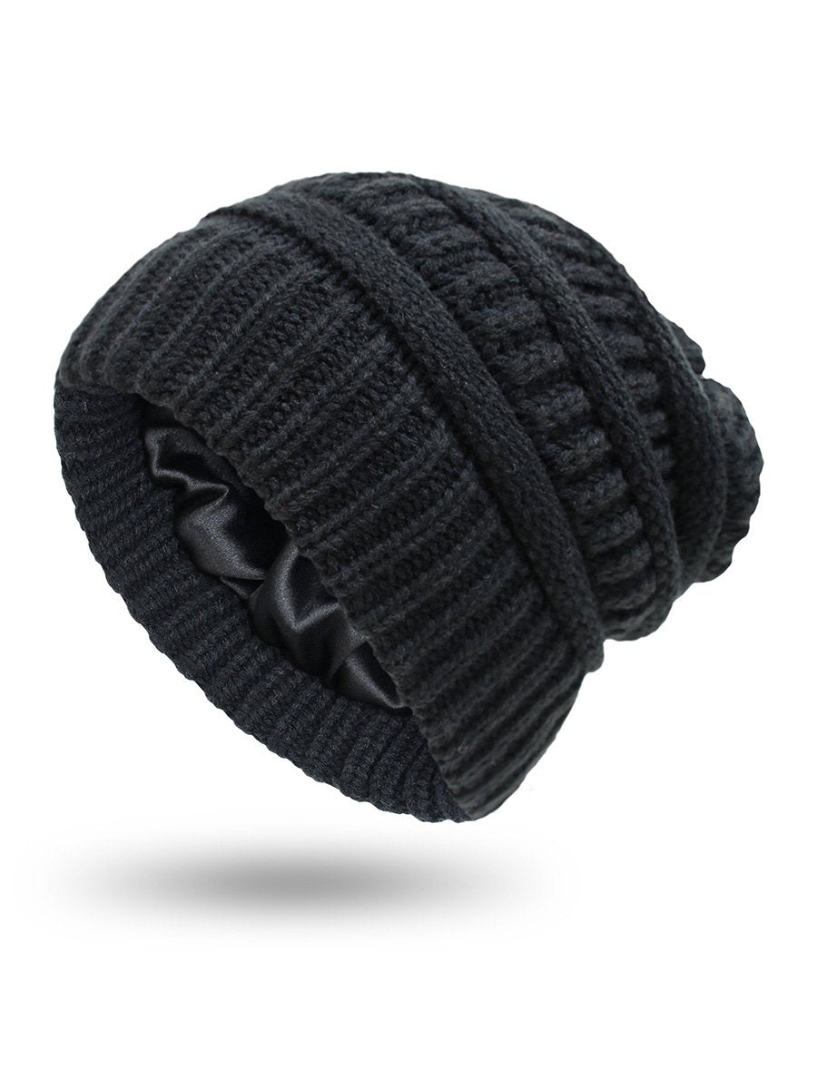 Protect Your Hair Style and Keep Warm with Wool Knitted Hat