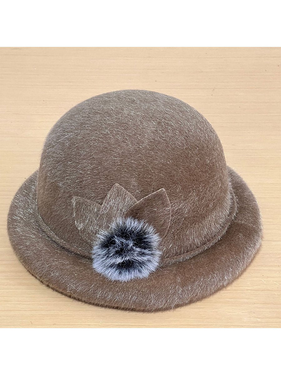 Mink Fur All-match Full-curl Warm Hat