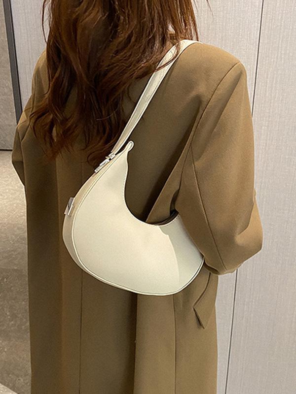 Versatile Textured Fashion Shoulder Bag