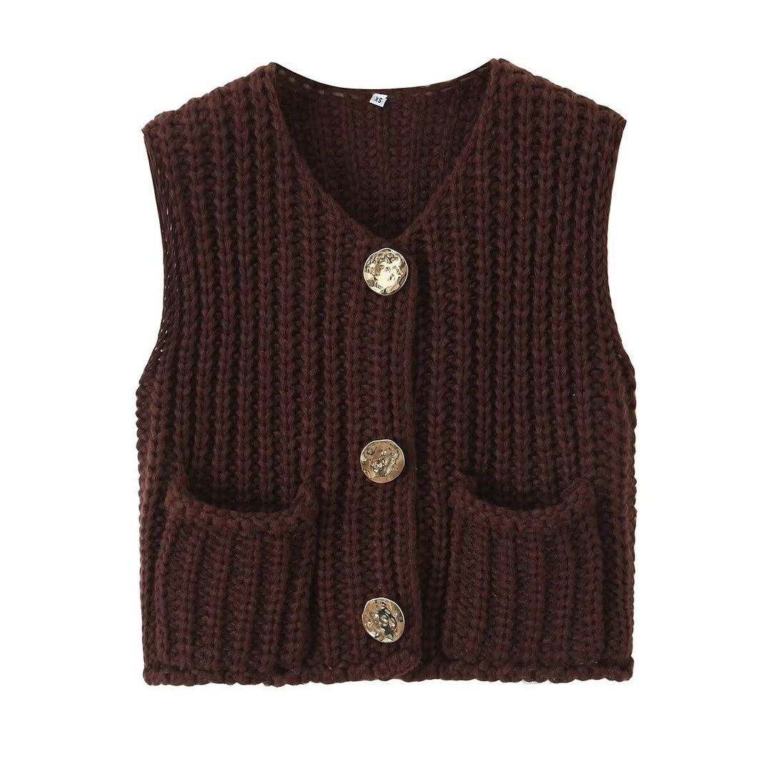 Chunky Knit Vest