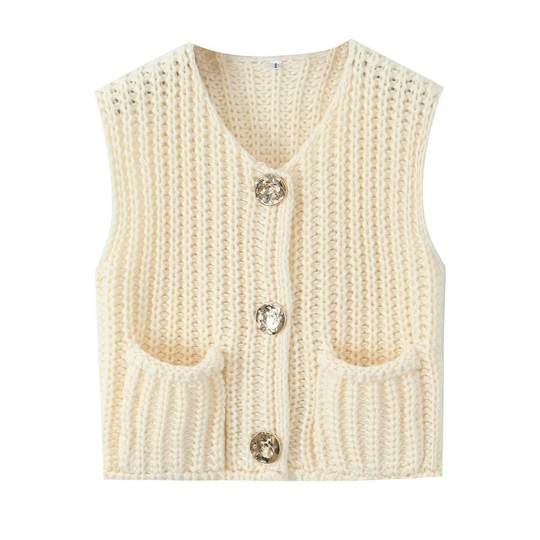 Chunky Knit Vest