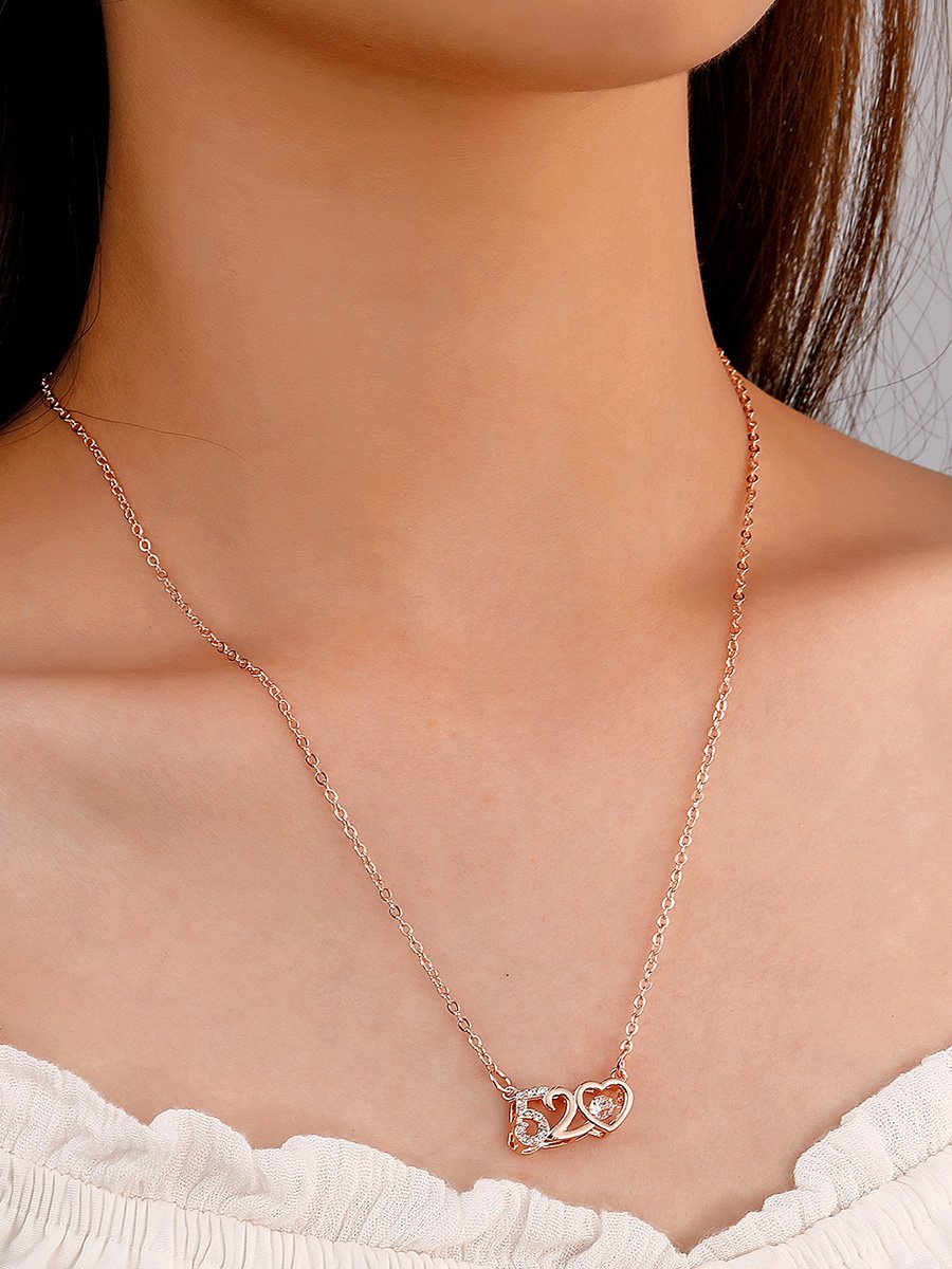 Simple and Versatile Heart Necklace