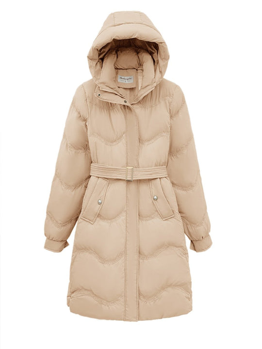 Fashionable and Elegant Waist-length Down Jacket