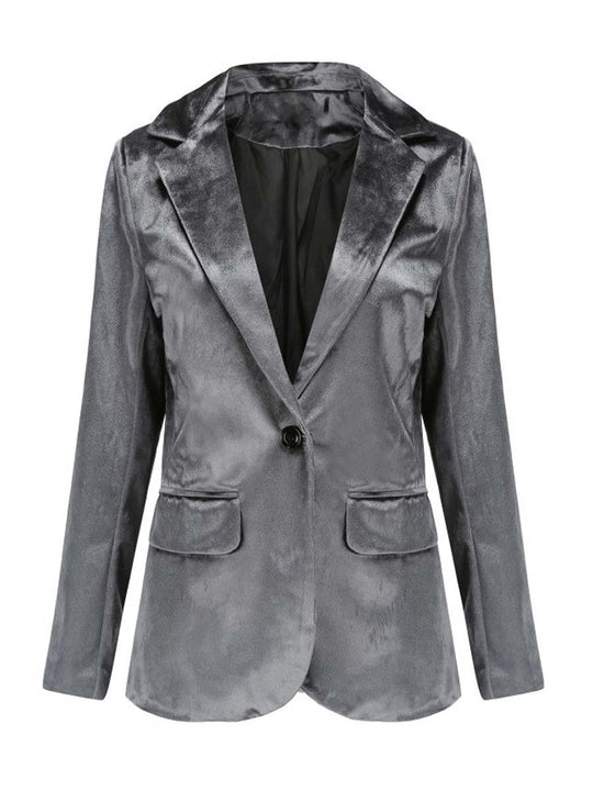 Women's Vintage Velvet Blazer