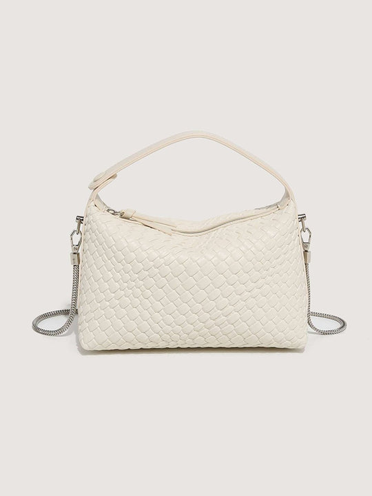 French Woven Versatile Casual Handbag