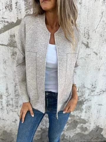 Women's Casual Zip-Up Jacket