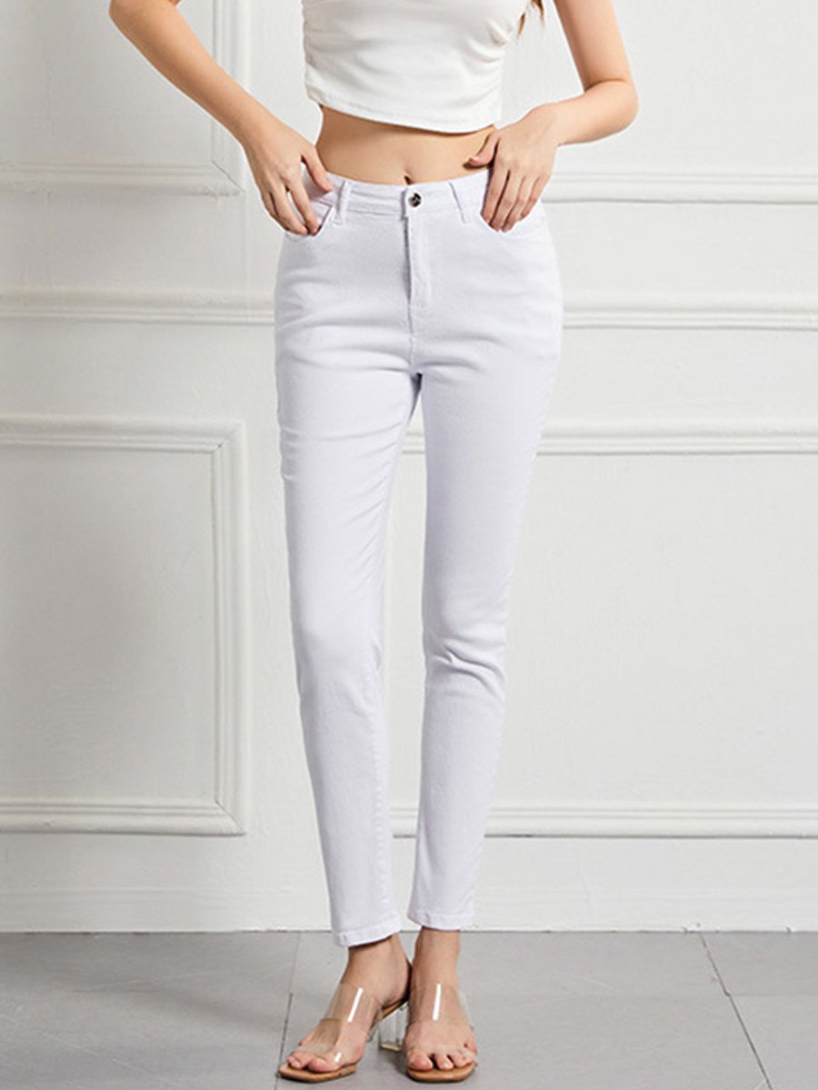 Women's Slim High Waist High Stretch Skinny Jeans