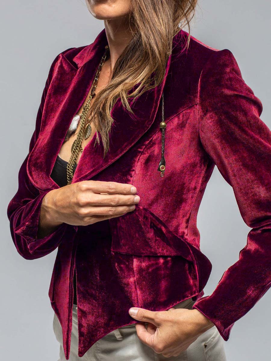 Women's Vintage Velvet Casual Blazer